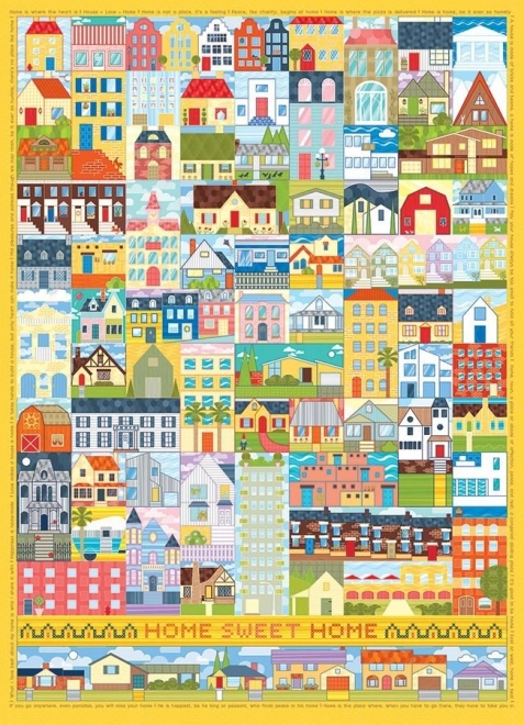 Puzzle Cobble Hill Doux foyer, doux foyer 1000 pièces