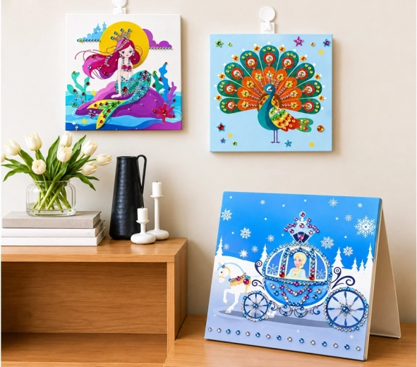 Images terminées comme décoration de chambre