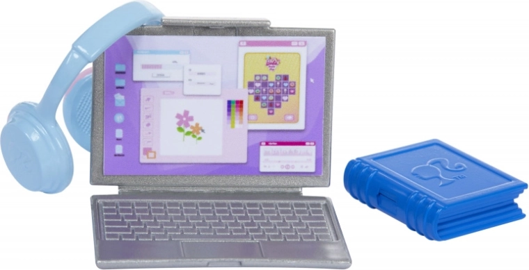 Ordinateur portable et casque pour jouer à étudier