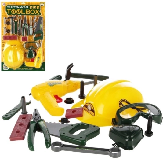 Kit d’outils pour enfants avec casque