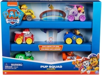 Pat’ Patrouille – coffret cadeau de mini voitures de course