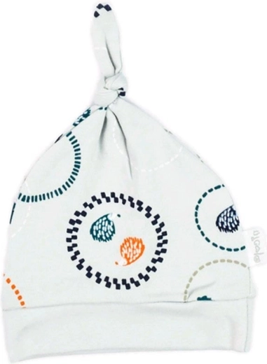 Bonnet bébé en coton NICOL Fox Club avec petit nœud