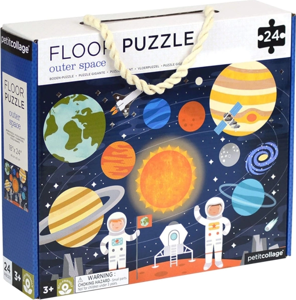puzzle de sol espace de Petit Collage