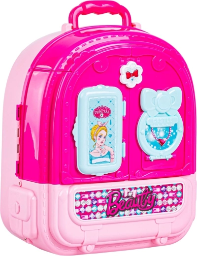 Sac à dos, valisette et set de jeu en un
