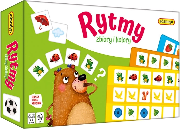 Jeu éducatif rythmes, collections et couleurs