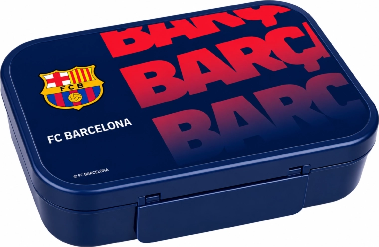 Boîte à goûter à trois compartiments FC Barcelona