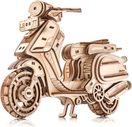 Puzzle 3D en bois Little Story scooter Sting