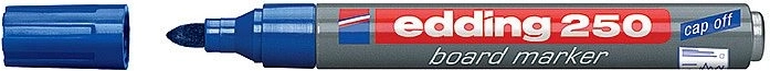 Marqueur pour tableau blanc bleu Edding 250