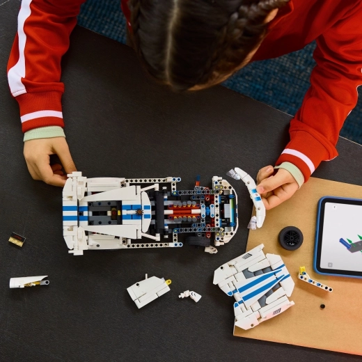 Instructions numériques 3D dans l’application LEGO Builder