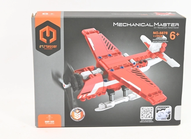 IM.MASTER avion de pompiers 2-en-1 (117 pièces)