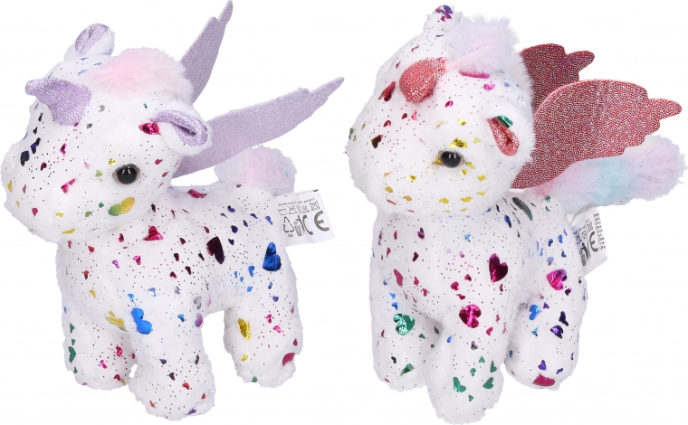 Licorne en peluche 13 cm