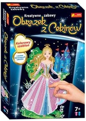 Tableau à sequins princesse
