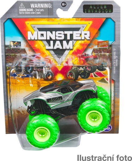 Monster Jam modèle réduit en métal monster truck 1:64 – assortiment