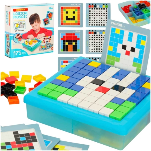 Mosaïque logique créative – puzzle pour enfants, 175 pièces