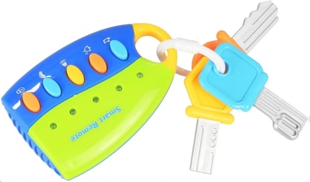 Télécommande avec trois clés