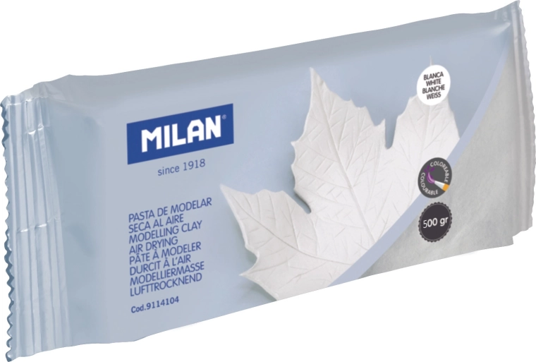 Pâte à modeler autodurcissante blanche 500 g