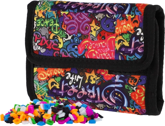 Portefeuille PIXIE CREW graffiti