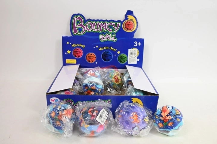Balle 7 cm en présentoir de vente (12 pcs)