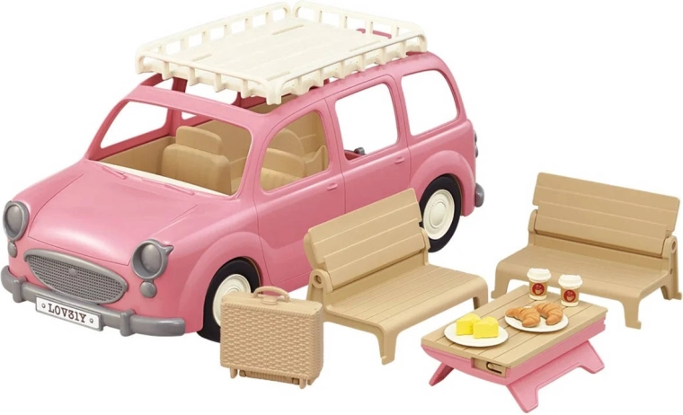 Voiture et pique-nique tout-en-un