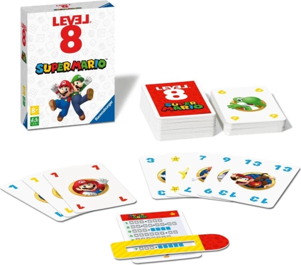 Level 8 Super Mario – jeu de cartes