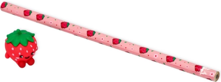 Design fraise ludique avec décoration 3D