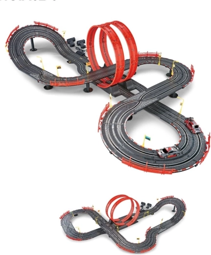 Long circuit de course 790 cm