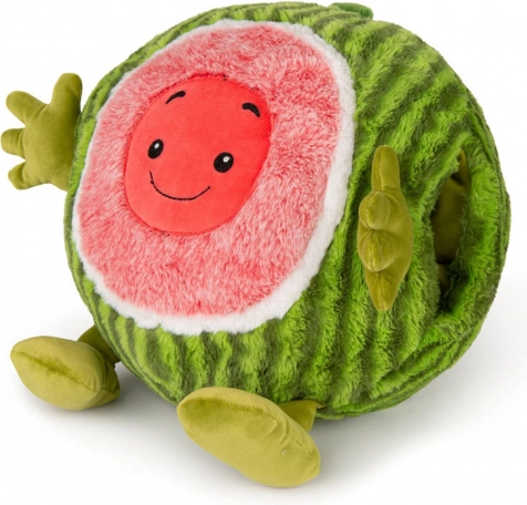 Cozy Noxxiez Meloun coussin chauffant en peluche 3 en 1