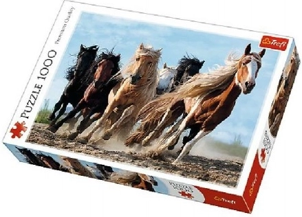 Puzzle 1000 pcs Chevaux galopants