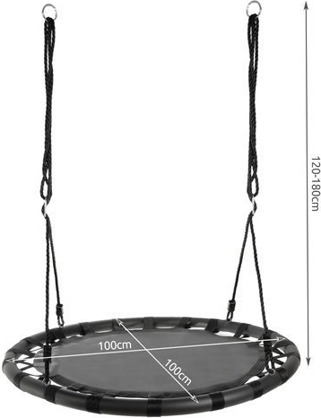 Grand diamètre 100 cm pour une assise confortable