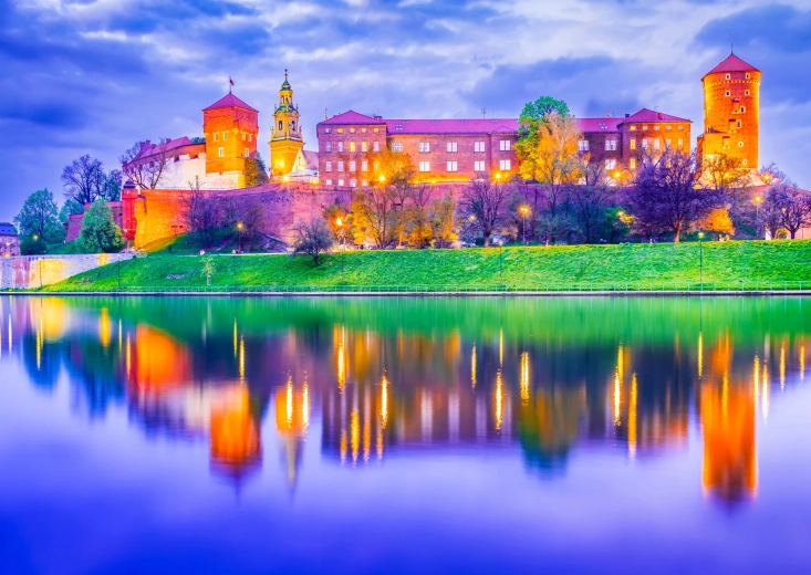 Puzzle Enjoy château du Wawel à Cracovie 1000 pièces