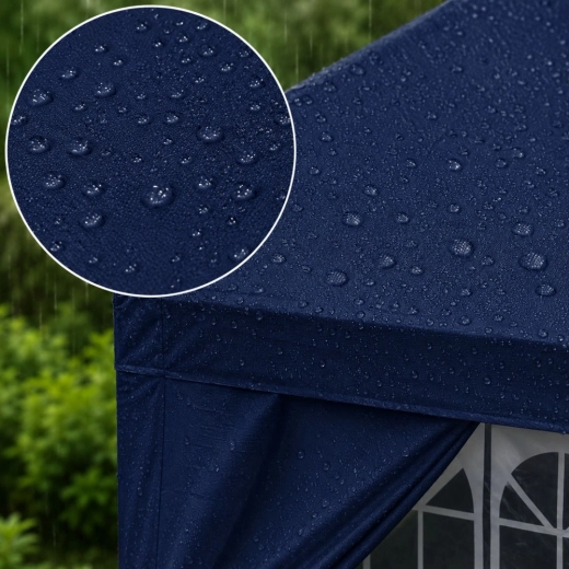 Protection contre les UV et la pluie légère + ancrage stable