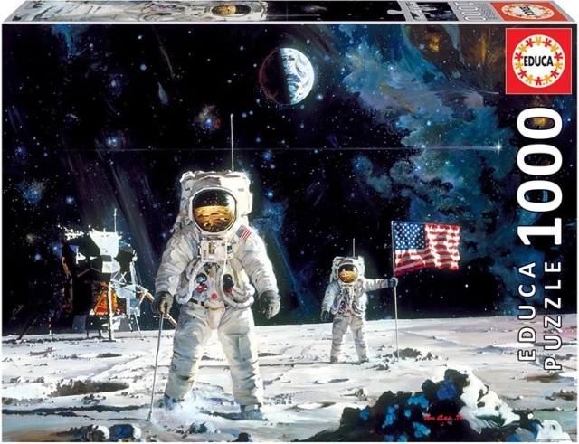 Educa Puzzle Premiers hommes sur la Lune 1000 pièces
