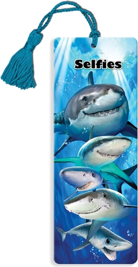 Marque-page Prime 3D – Requins