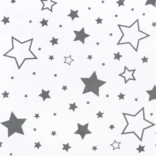 Motif délicat d’étoiles grises