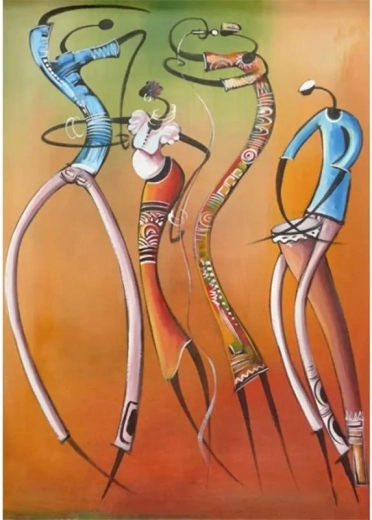 Puzzle Africains dansants 1000 pièces MAGNOLIA