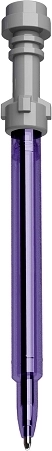 Stylo gel LEGO Star Wars sabre laser violet