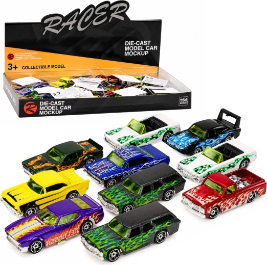 Voiture de course en métal 1:64