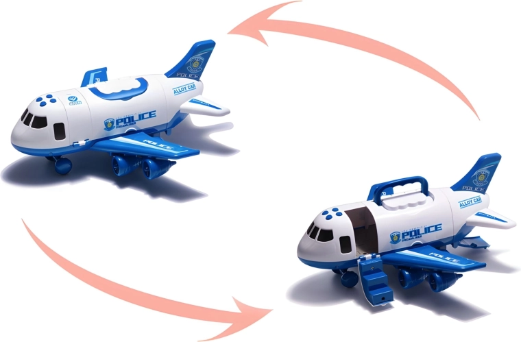 Avion ouvrant avec rampe