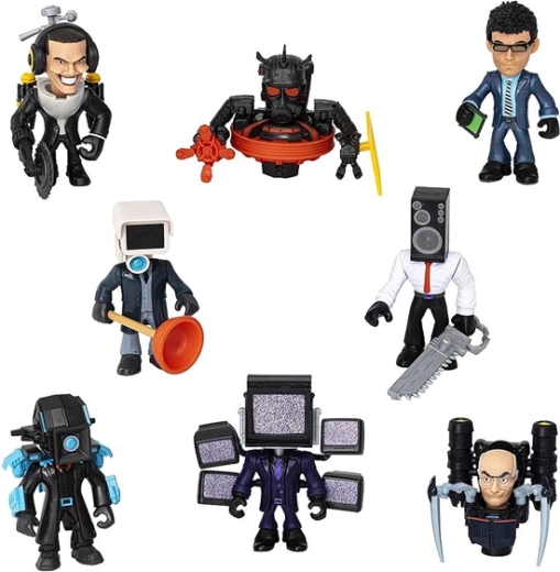 8 personnages à collectionner et à jouer