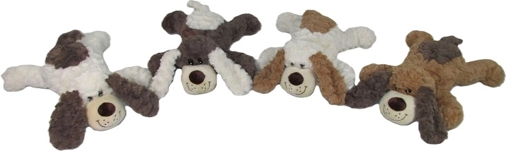 Chien en peluche avec son 33 cm