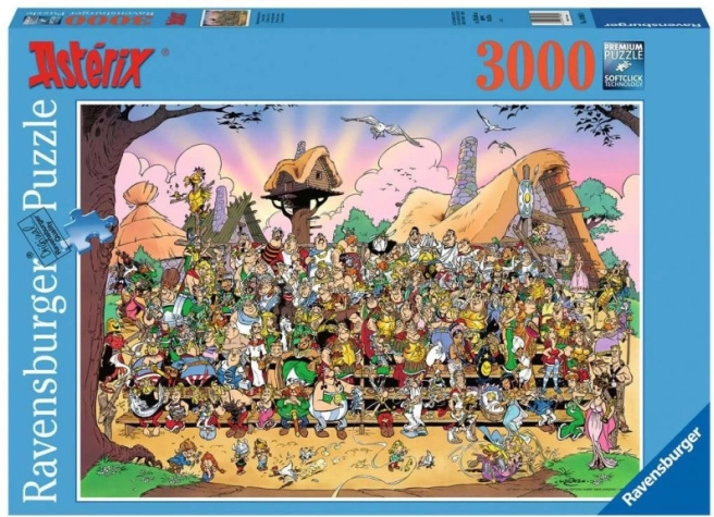 Puzzle Ravensburger Astérix et Obélix : Photo de famille 3000 pièces