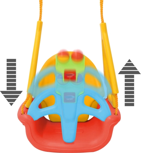 Une balançoire qui grandit avec l’enfant