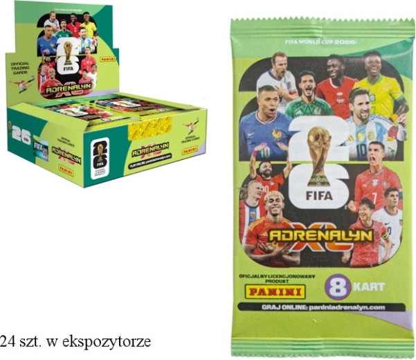 Panini FIFA World Cup 2026 Adrenalyn XL – pochette avec cartes