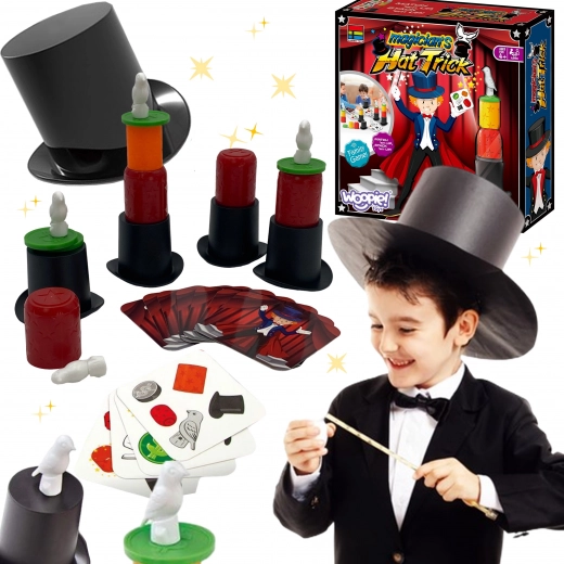 Woopie Petit Magicien - Jeu magique avec chapeau pour enfants 4+