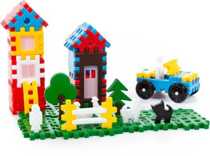 Une grande petite ville avec un seul set