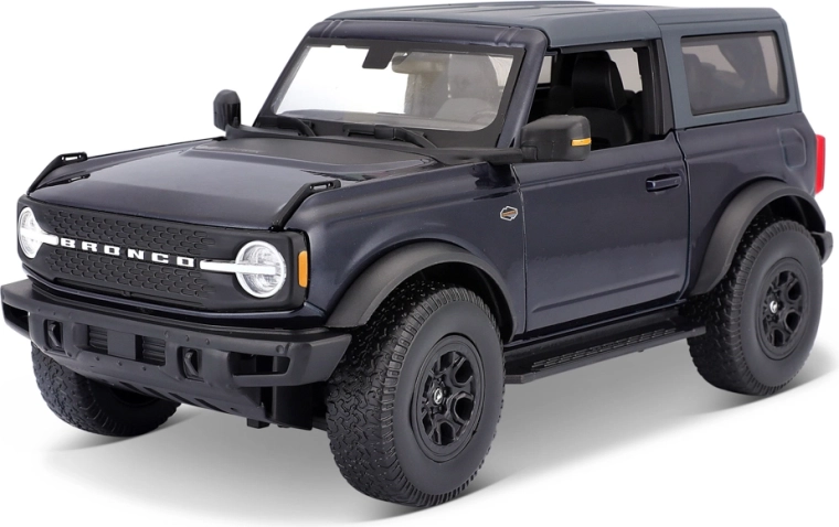 Maisto Ford Bronco Wildtrak 2021 bleu 1:18