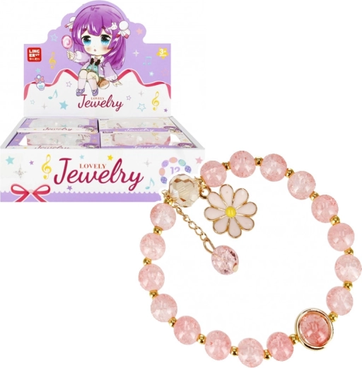 Ensemble de bracelets avec fleurs - 1 pièce