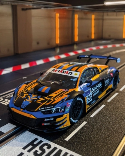 Finition détaillée et design de course