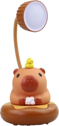 Adorable design capybara, déco et lumière