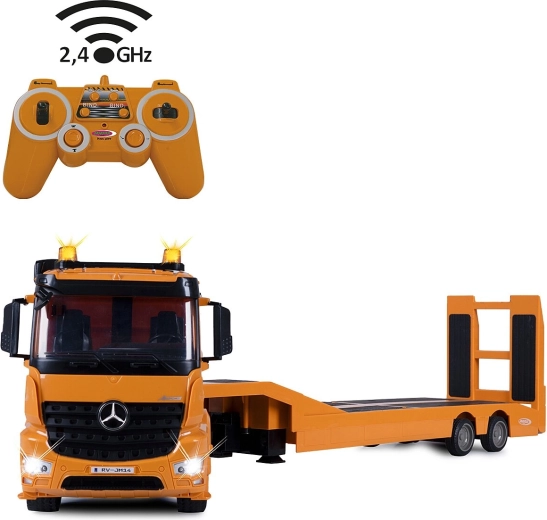 Jamara remorque surbaissée RC Mercedes‑Benz Arocs 1:20, 2,4 GHz